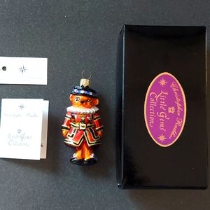 Christopher Radko Beefeater Bear Little Gems Collection